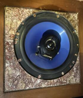Sps-1729 Alpine 6.5in 2-way Coaxial Car Audio Speakers 30w Rms For Vehicle