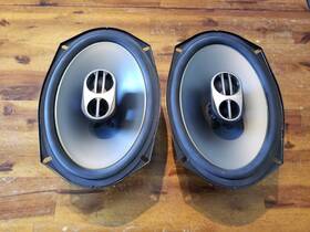 Sps-609 Alpine 3-way 6x9 Inch Speaker Pair Slightly Used Type-s 260w Peak Power