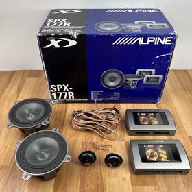 Spx-137r Alpine Spx-177r Or Car Speakers Read