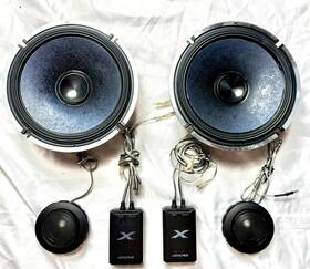 X-s65c Alpine Xs65c X-series 6.5 Inch Component 2-way Speakers 120w Rms 360peak