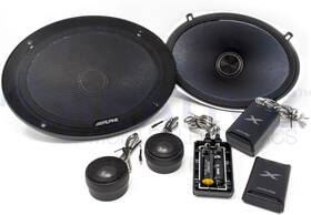 X-s69c Alpine Xs69c X-series 6x9 Inch Component 2-way Speakers Pair