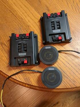 Als-525 Altec Lansing Als 525 Component Set - Crossovers And Tweeters Only. Vintage