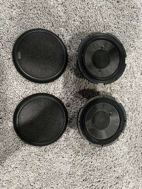 M514 Altec Lansing Rare Old School Mids 5.25 4ohm Made In Usa