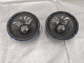 Godfather65cc American Bass Godfather 6.5 Inch Carbon Cone 4-ohm Pro Car Midrange Speakers Pair