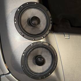 Sq65 American Bass Sq 6.5 6-1/2 Inch 80w Rms 160w Max 2-way Coaxial Car Speakers 4-ohm