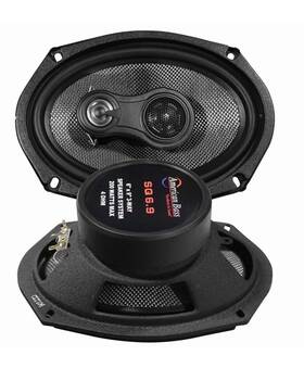 200w American Bass Sq69 Sq 6.9 6 Inch X9 100w Rms Max 3-way Coaxial Car Speakers 4-ohm
