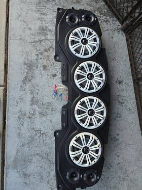 American Soundbar 860003938300 Jl And Jt Jeep Overhead Audio With Kicker Speakers