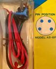As-6p Magnadyne Vtg Car Stereo Connector Cord Fits Muntz Auto Rad