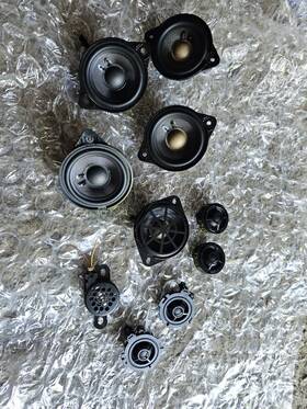 90007005104 Audi Q5 2017 Dashboard And Doors Highs Car Speaker Set Tweeters Oem