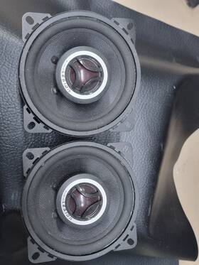 Cmg4 Audio Legion 4 Inch Coaxial Car Speakers Pair 35w Rms