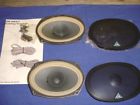 6m12c2 Audio Pair Car Delco Speakers Screens Polk 9 3-way 6 Two "