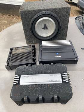 2000w Audio System At65c 65c 6.5 Inch 2-way Car Component Speaker - Pair Pf 2