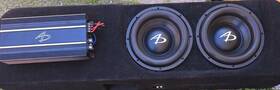 K3000.1 Audio System Dynamics 3000w Amp And Subs