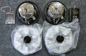 As62j Audiobahn 6.5 Inch 2-way Full Range Removable Tweeters 90 Watts Rms