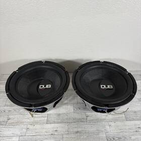 Dub200 Audiobahn Dub Mag Audio 12 Inch Subwoofer Set Of 2
