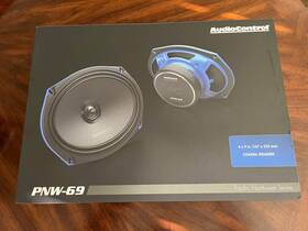 Pnw-69 Audiocontrol 6 Inch X9 Coaxial 2-way Car Audio Speakers Pair 100w Pnw Series