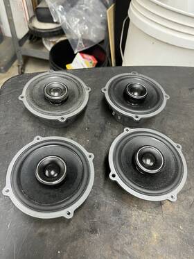 Gs42 Audiofrog Lot Of 4 Inch 2-way Speakers