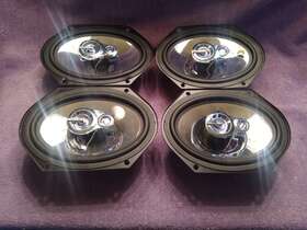 Aps-683 Audiopipe 4 6x8 Inch 500w Ohm 3-way Coaxial Car Audio Speakers