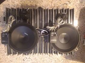 69051040 Audison Apk 130 Prima Series 5.25 Inch 2-way Speaker Set Ap 1 5 Grilles