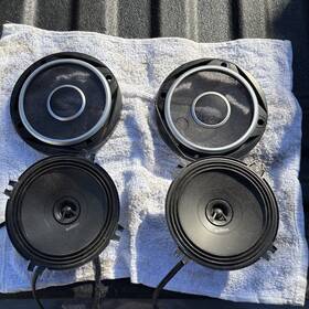 69070040 Audison Apx 5 Prima Series 5.25 Inch 130mm 2-way Coaxial Speakers Pair With Grille