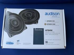 69070085 Audison Ap Bmw X4m Prima Series Small Basket 4 Inch 2-way Coaxial Speakers