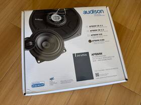 Apbmw-k4m Audison For Bmw 4 Inch Component Midrange And Tweeter One Set