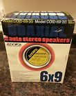 Coid-69-20 Auto 10w 20oz Magnet Speaker Vintage Coaxial Audiovox Ceramic System