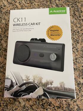 Btck-11-ttn Avantree Ck11 Hands Free Bluetooth For Cell Phone Car Kit Lqqk Shipping
