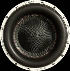 B2-ragexl12-d1-v2 B2 Audio Ragexl Series V2 12 Inch 3500 Watt Rms Carbon Fiber Cone Dual 1-ohm 3 Voic