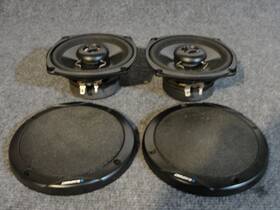 Pcxb5421 Blaupunkt 100w Maximum 50watt Rms Speaker 5 1/4 Inch With Covers 2 Pair