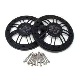 Mg70-b-uob Bluave Mg70-b Mg7 Black Marine Speaker Grills Pair - Used Open Box