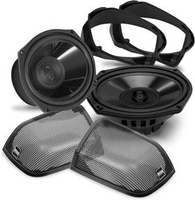Bhd14 Boss Audio Saddlebag Speaker Kit For 14 Road Glide And Street Bikes 6 Inch - Pair