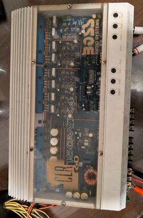 Clr60 Boss Audio Read Description System Clr 60 150w 4 Channel Car Amp Usa Made