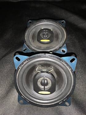 Boston Acoustics 690283186401 Fx4 4 Inch Two-way Car Or Home Speakers Set Of 2