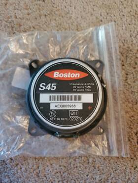 Aeq005938 Boston Acoustics S45 Car Speaker