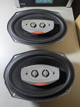 Nx97 Boston Acoustics Vtg Rare Old School 6x9 3way Neo Car Stereo Audio Speakers