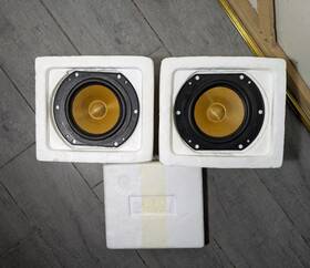 Lm50 Bowers & Wilkins Vintage Set Of 2 - And B&w Car Speaker Woofers