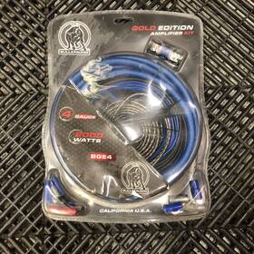 K855529 Bullz Audio 4 Gauge 2000 Watts Amplifier Wiring Kit #090225
