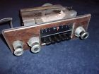 C-d1aa-18806 Ford Ltd Push Button Radio With Bezel Speaker Control Works