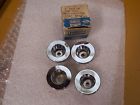 C8oz-18830-b 4 Nos Chrome Plastic