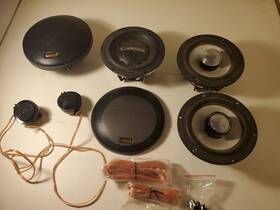 Cvl-5k Cadence Lot Of 6 Car Speakers Tweeters Us-553 C23