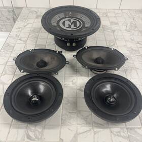 Cdt Audio 865406547609 6.5 Inch 2- 250w 4-ohm Eclipse 165w 1- Memphis Subwoofer Car Set