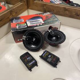 Cl-6xb Cdt Audio 6.5 Inch Braxial Speaker System With Original Box