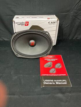 Cvp69 Cerwin-vega Black 6x9 Inch Full Range Car Audio Speaker With User Manual