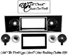 Wccam-1000 Chevrolet Camaro Black Radio Bezel Face Plate Original Style High