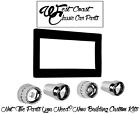 Wccam-1215 Chevrolet Chevy Gmc Truck Radio Bezel Knob Kit Pickup