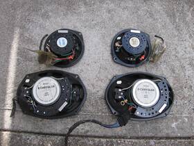 4469081 Chrysler Dodge Plymouth Factory Speakers Infinity Sound 6x9 And 5 1/2