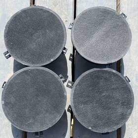 52960e Chrysler Dodge Jeep 4 Speakers 6.5 Inch Oem Model Out Of 2017 Wrangler Used 1 Week Clean