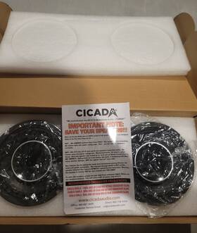 500wrms Cicada Audio Ch65.4 500wrms/1000 Max Power Handling- Pair