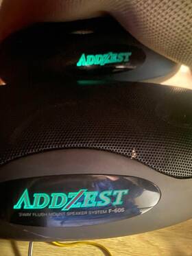 F-606 Clarion Addzest Car Stereo Speaker With Illumination Jdm